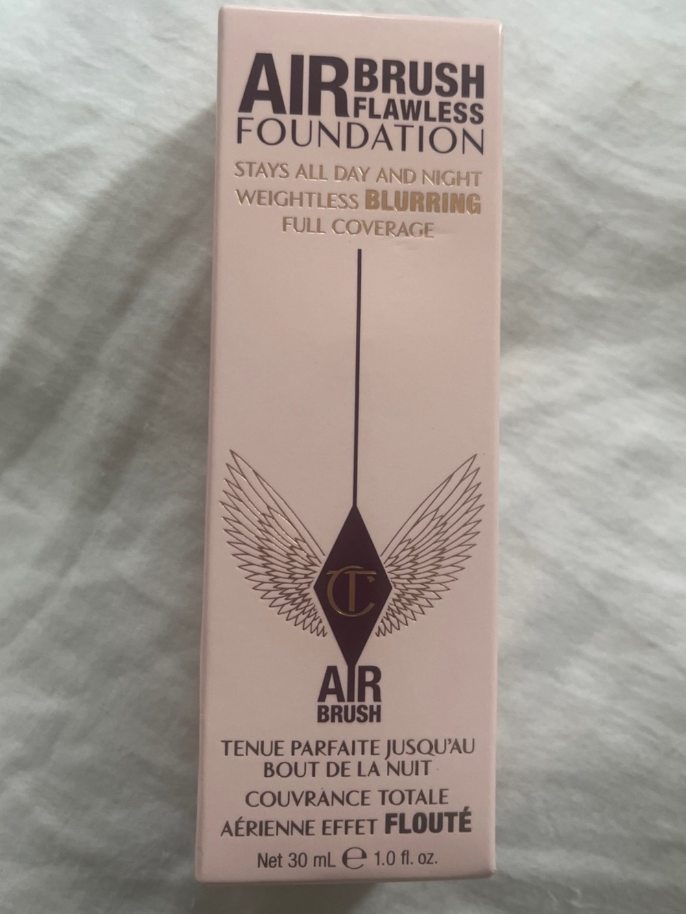 Charlotte Tilbury Airbrush Flawless Foundation - Light Pink Box